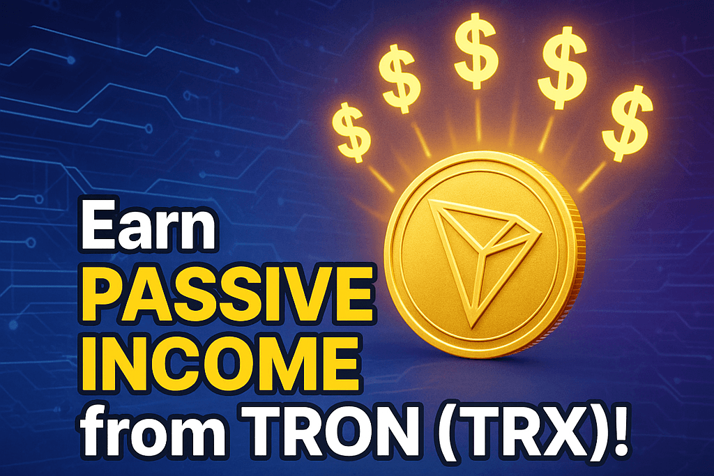 How to Earn Passive Income from TRON - Complete Guide